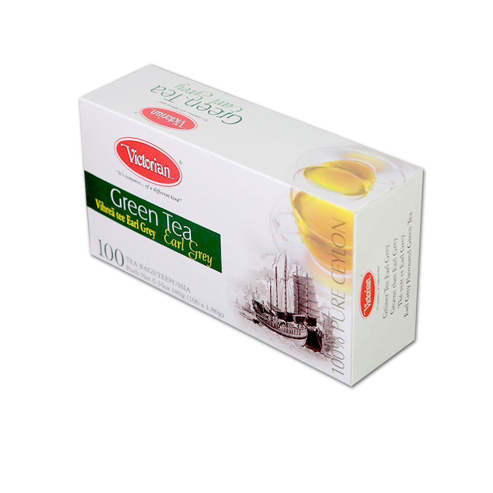 Green Tea Earl Grey 100TB Millennium Tea